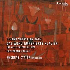 ANDREAS STAIER - BACH: THE WELL-TEMPERED CLAVIER, BOOK 2 - CD ALBUM image 1