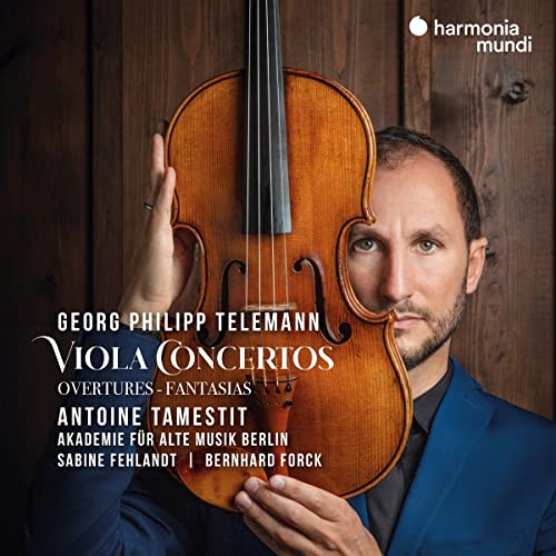 ANTOINE TAMESTIT - TELEMANN: VIOLA CONCERTOS, OVERTURES & FANTASI - CD