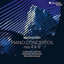 ENSEMBLE RESONANZ - BEETHOVEN: PIANO CONCERTOS NOS. 4 & 6 - CD ALBUM image 1