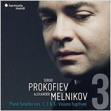 MELNIKOV - PROKOFIEV: PNO SONS NOS. 1 3 & 5 VISIONS FUGITIVES - CD image 1