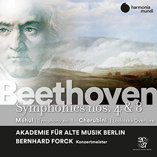 AKADEMIE FUR ALTE MU - BEETHOVEN: SYMPHONIES NOS. 4 & 8 - CD image 1