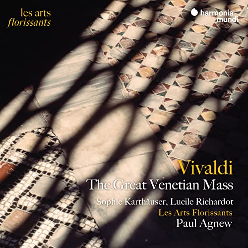 LES ARTS FLORISSANTS - VIVALDI: GRANDE MESSE VENITIENNE - CD ALBUM image 1
