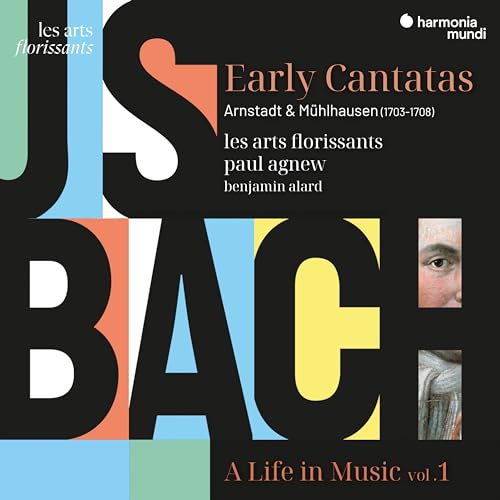 PAUL & LES ARTS... A - J.S. BACH EARLY CANTATAS: ARNSTADT & MUHLHAUSEN image 1