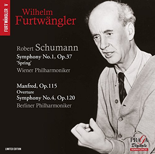 WILHELM FURTWANGLER - SYM. 1 & 4, OVERTURE MANFRED - CD ALBUM image 1