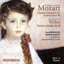 MORAGUES BRALEY PRAZ - CLARINET QUINTET - CD ALBUM image 1