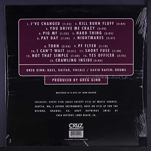 Greg Ginn - Getting Even - Vinyl Record image 2