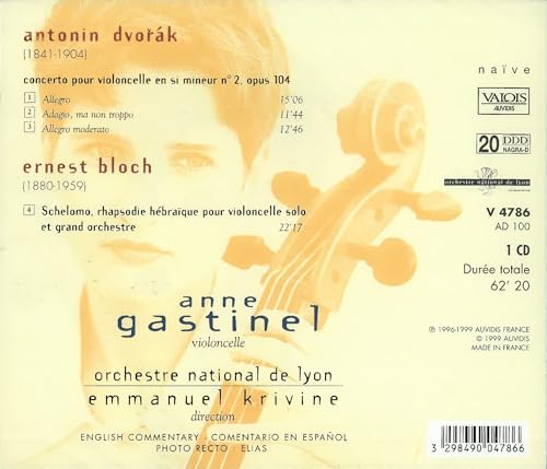 Anne Gastinel - Dvorak: Concerto Pour Violoncelle En Si Mineur No. 2; image 4