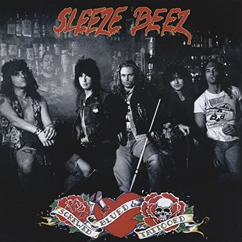 SLEEZE BEEZ - SCREWED, BLUED & TATTOOED - CD image 1
