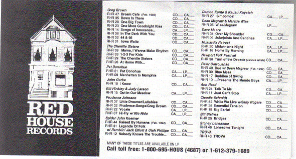 John Gorka - I Know - CD image 4