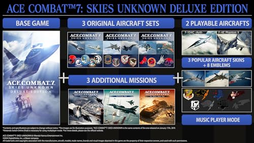ACE COMBAT 7 SKS UNKNWN DLX ED - Nintendo Switch image 2