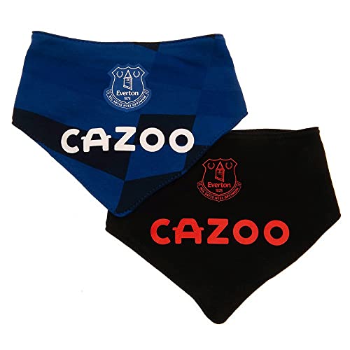 Everton FC - 2 Pack Bibs - Clothing - B - Main area approx 19cm x 14cm image 2