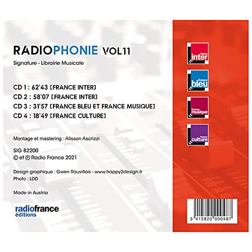VARIOUS ARTISTS - RADIOPHONIE VOL. 11 - CD image 2