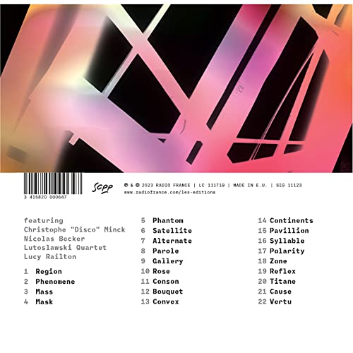 BENOIT / STEVE A DEL - ATMOSONIX - CD image 2