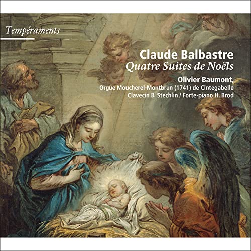 Olivier Baumont - Balbastre: Quatre suites de No?ls CD - CD image 1
