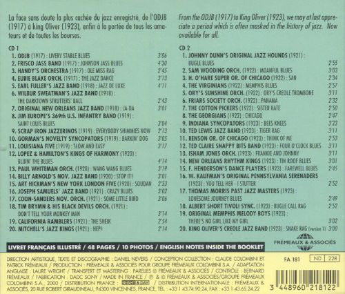 Various - Early Jazz 1917-1923 - CD image 2