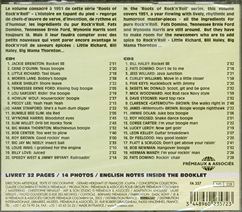 Various - Roots Of Rock N' Roll 1951 Vol. 7 - CD image 3