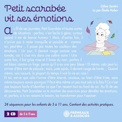 CÉLINE SANTINI - PETIT SCARABÉE VIT SES ÉMOTIONS (2CD) - DCD image 3