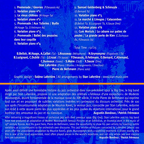 LES TABLEAUX D’UNE - STAN LAFERRIÈRE, PIERRE DE BETHMANN - CD image 2