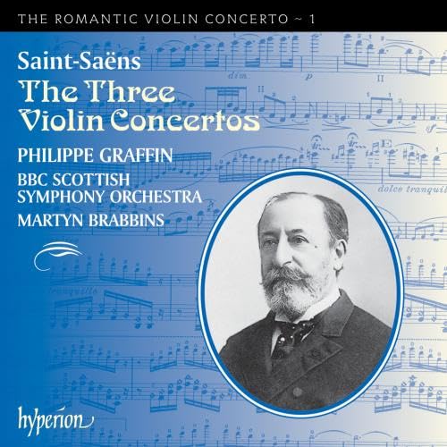 Camille Saint-Saëns - Three Violin Concertos - CD image 1