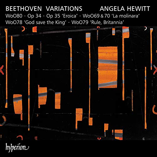 ANGELA HEWITT - BEETHOVEN:VARIATIONS - CD image 1