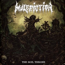 MALEDICTION - SOIL THRONE (SPLATTER VINYL) - Vinyl Record MLP image 2