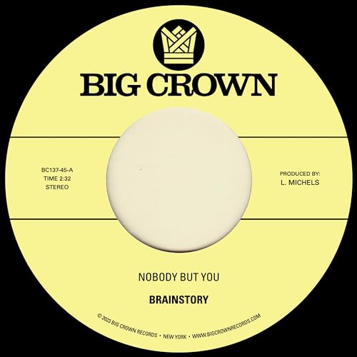 Brainstory - Nobody But You b/w Gift Of Life - Vinyl Record 7" Single image 1