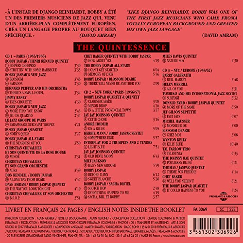 Bobby Jaspar - Quintessence - CD image 2