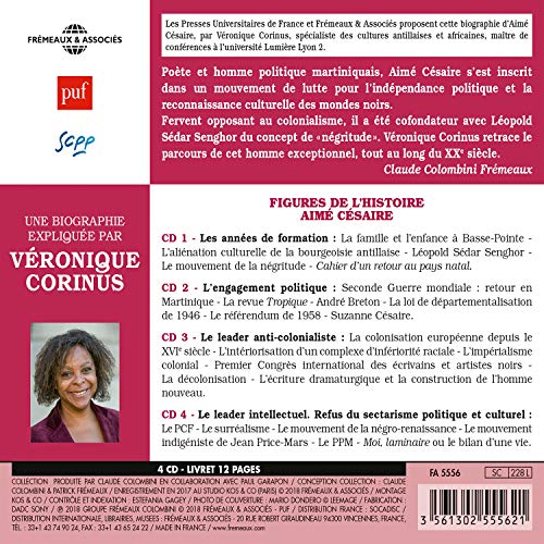 Aimé Césaire - Une Biographie Expliquée Par Véronique Corinus - CD image 2