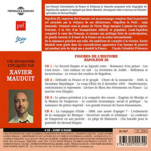 Xavier Mauduit - Napoléon III - CD image 2