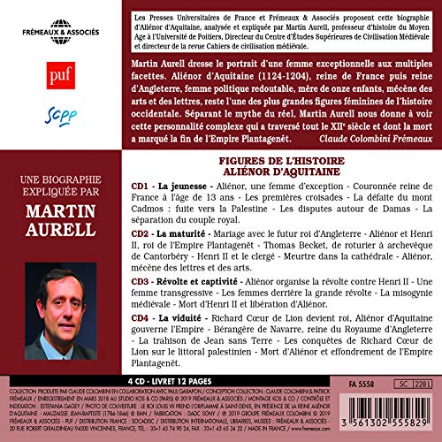 Martin Aurell - Aliénor DAquitaine Une Biographie Expliquée - CD image 2