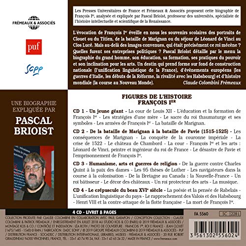 Pascal Brioist - François Ier - CD image 2