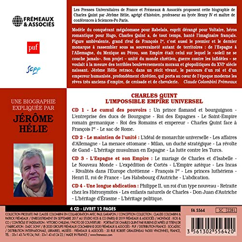 CHARLES QUINT - JÉRÔME HÉLIE - 4CD image 2