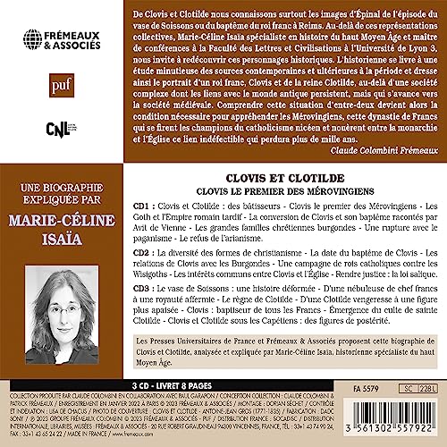 UNE BIOGRAPHIE EXPLIQU?E PAR MARIE-C?LINE ISA?A - CLOVIS ET CLOTILDE 3C image 2