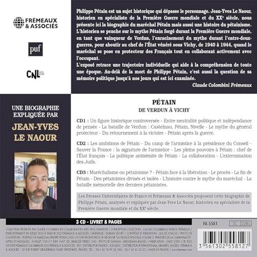 UN COURS PARTICULIER - PÉTAIN : DE VERDUN À VICHY - UNE BIOGRAPHIE EX image 2