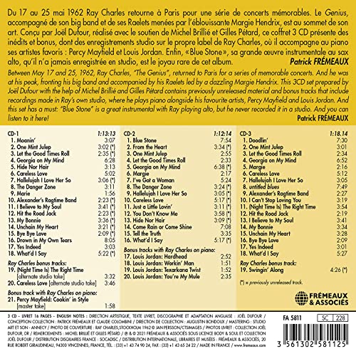 RAY CHARLES - LIVE AT THE OLYMPIA - PARIS, 1962 - 3CD image 2