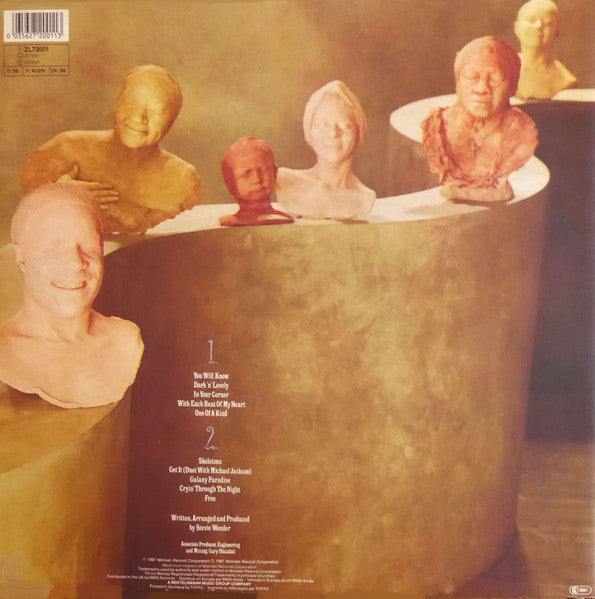 Stevie Wonder - Characters - Used Vinyl Record image 4