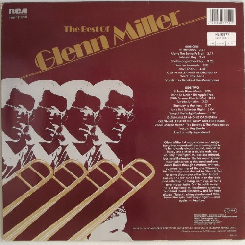 Glenn Miller - Best Of - Used Vinyl Record image 2