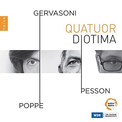 QUATUOR DIOTIMA - GERVASIONI, PESSON, POPPE - CD ALBUM image 1
