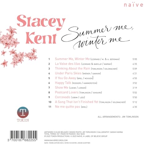 STACEY KENT - SUMMER ME, WINTER ME - Vinyl Record 12" RECORD image 2