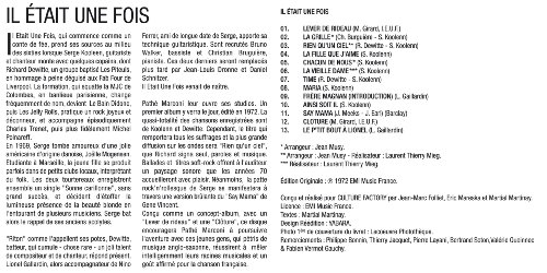 IL ÉTAIT UNE FOIS - RIEN QU'UN CIEL - CD image 5