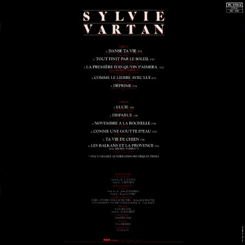 SYLVIE VARTAN - DANSE TA VIE - CD image 4