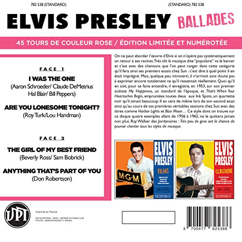 Elvis Presley - Ballades - CD image 2
