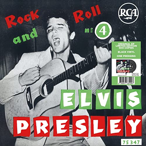 ELVIS PRESLEY - ROCK AND ROLL NO. 4 - Vinyl Record 7 image 2