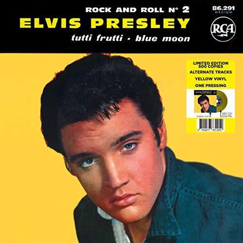 ELVIS PRESLEY - ROCK AND ROLL NO. 2 (YELLOW VINYL) - Vinyl Record 7 image 2