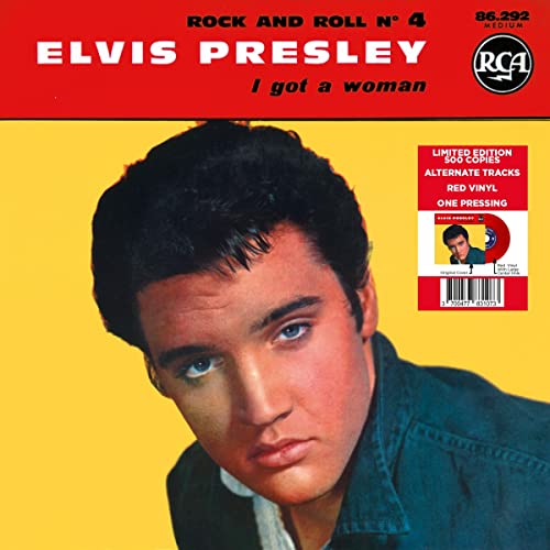 ELVIS PRESLEY - ROCK AND ROLL NO. 4 (RED VINYL) - Vinyl Record 7 image 1
