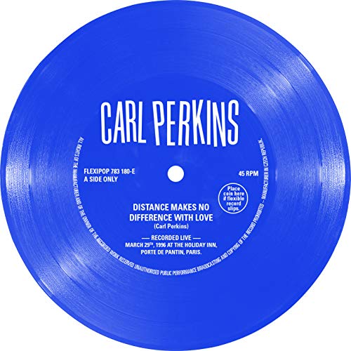 CARL PERKINS - LIVE IN PARIS - THE LAST EUROPEAN CONCERT (BLUE VINYL) ( image 7