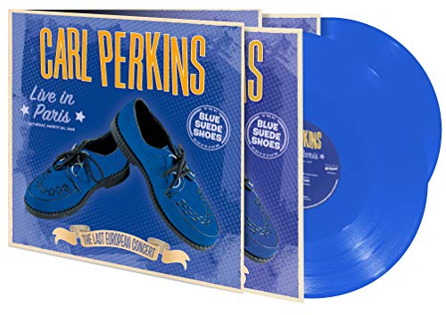CARL PERKINS - LIVE IN PARIS - THE LAST EUROPEAN CONCERT (BLUE VINYL) ( image 8