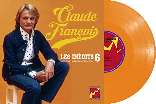 CLAUDE FRANCOIS - Les Inedits Vol. 06 (Orange Vinyl) - Vinyl Record image 6