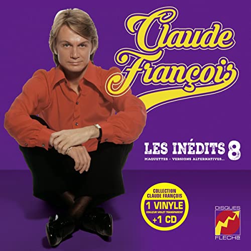 CLAUDE FRANCOIS - Les Inedits Vol. 08 (Golden Vinyl) - Vinyl Record + image 1
