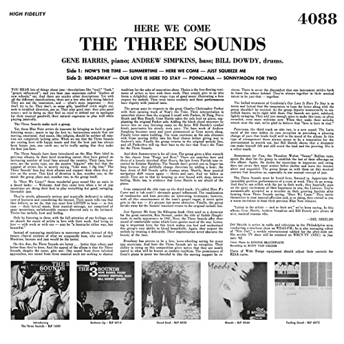 THREE SOUNDS - HERE WE COME - Vinyl Record image 4